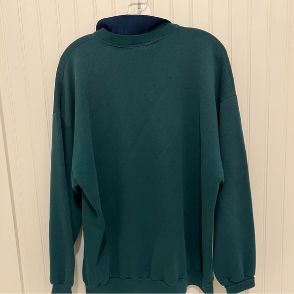 Vintage Golf Embroidery  Sweatshirt with Collar size XL - Picture 6 of 6